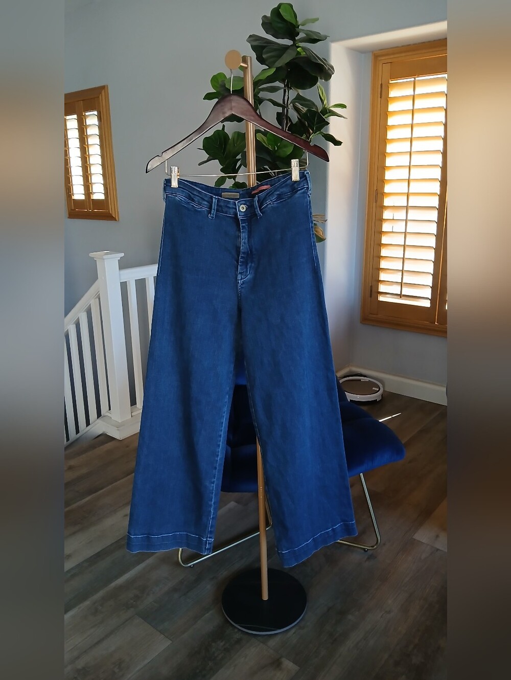 Pilcro The Skipper High-Rise Wide leg Jean. Size 29 - Picture 4 of 10